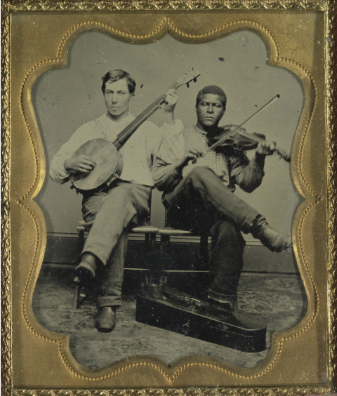banjo and fiddler