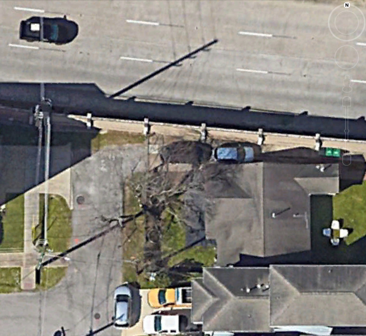 Google map of Bonner St. and Interstate 10 Highway