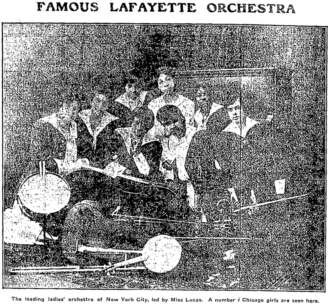 women musicians with instruments