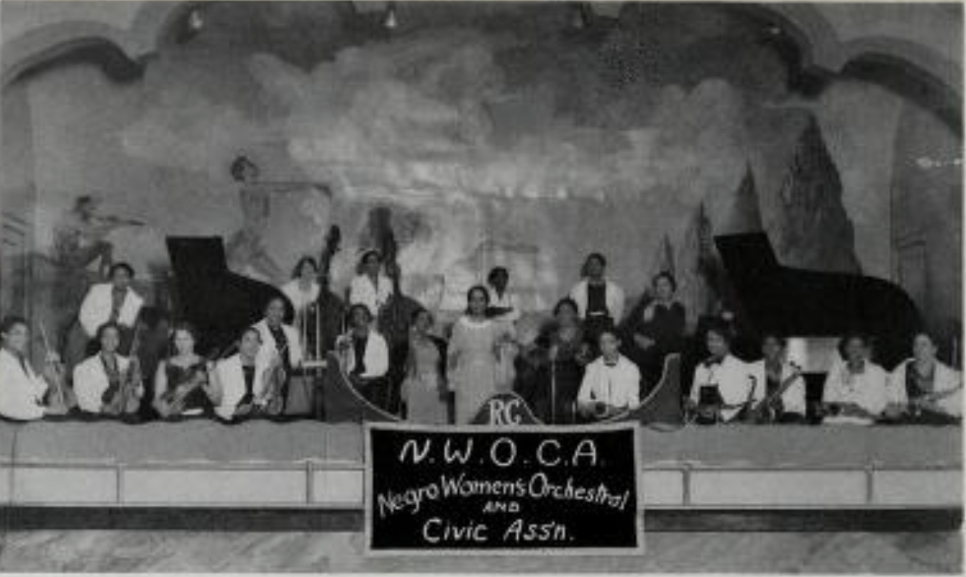 women musicians on stage